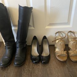 Boots, Heels, & Wedges 