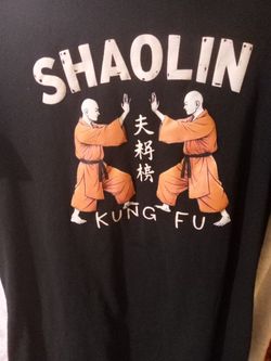 Shaolin Kung Fu Fighters Thrift Shirt.