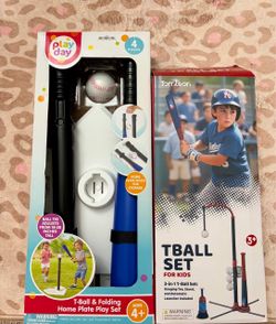Tomleori and Play Day T-Ball Sets