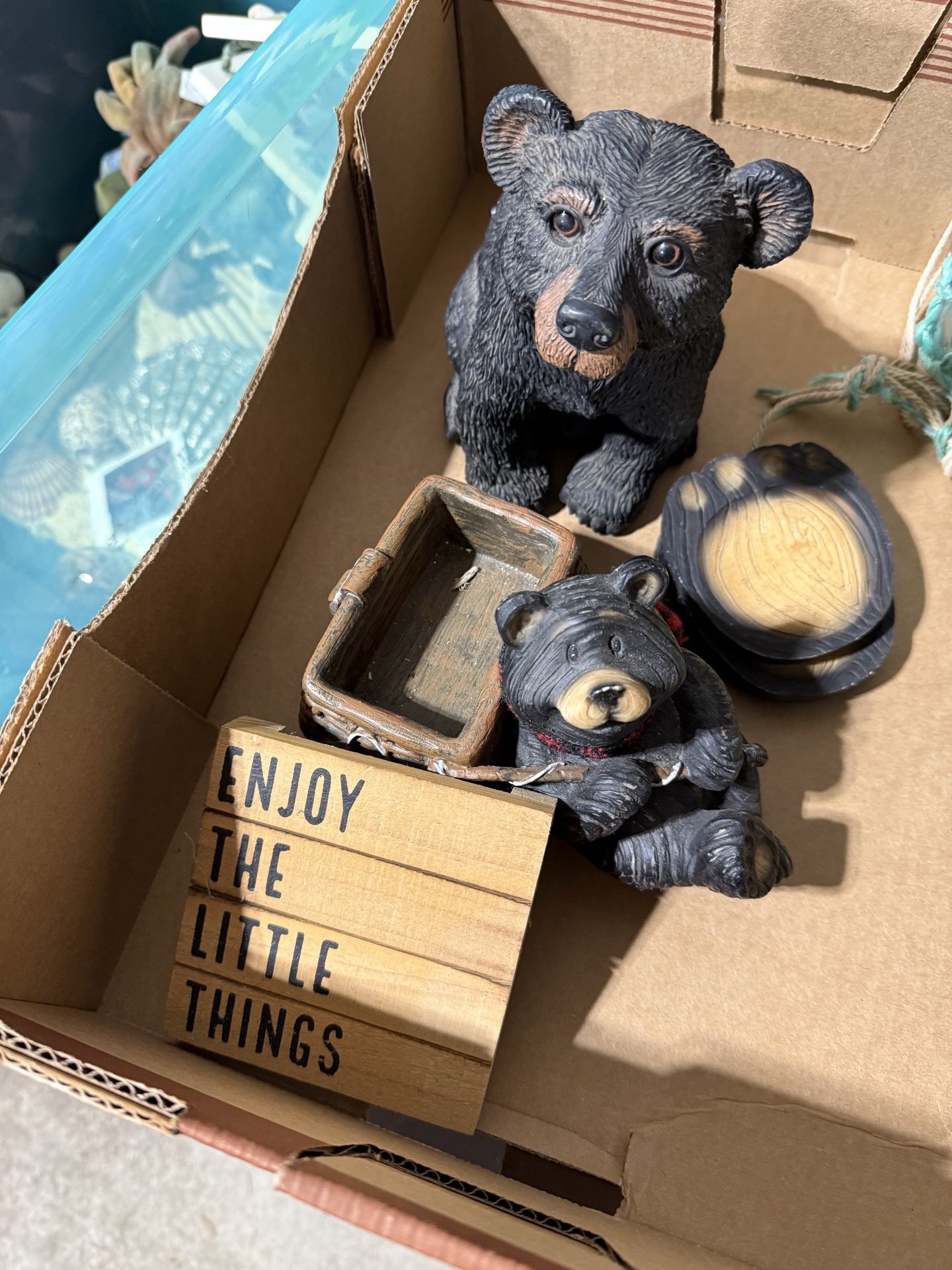 Bears and coasters