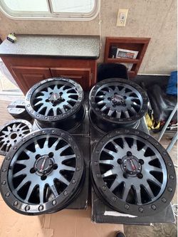 System 3 Offroad 15x7 5+2 SB-8 beadlock wheels 5/4.5 bolt pattern
