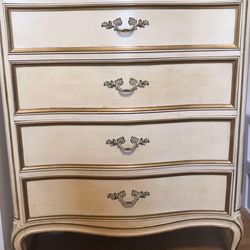 Shabby Chic 5 Drawer Dresser/ Chest