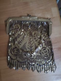 1920 mesh chainmaille clutch