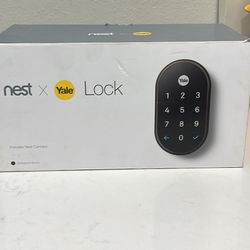 Google Yale Nest digital door lock