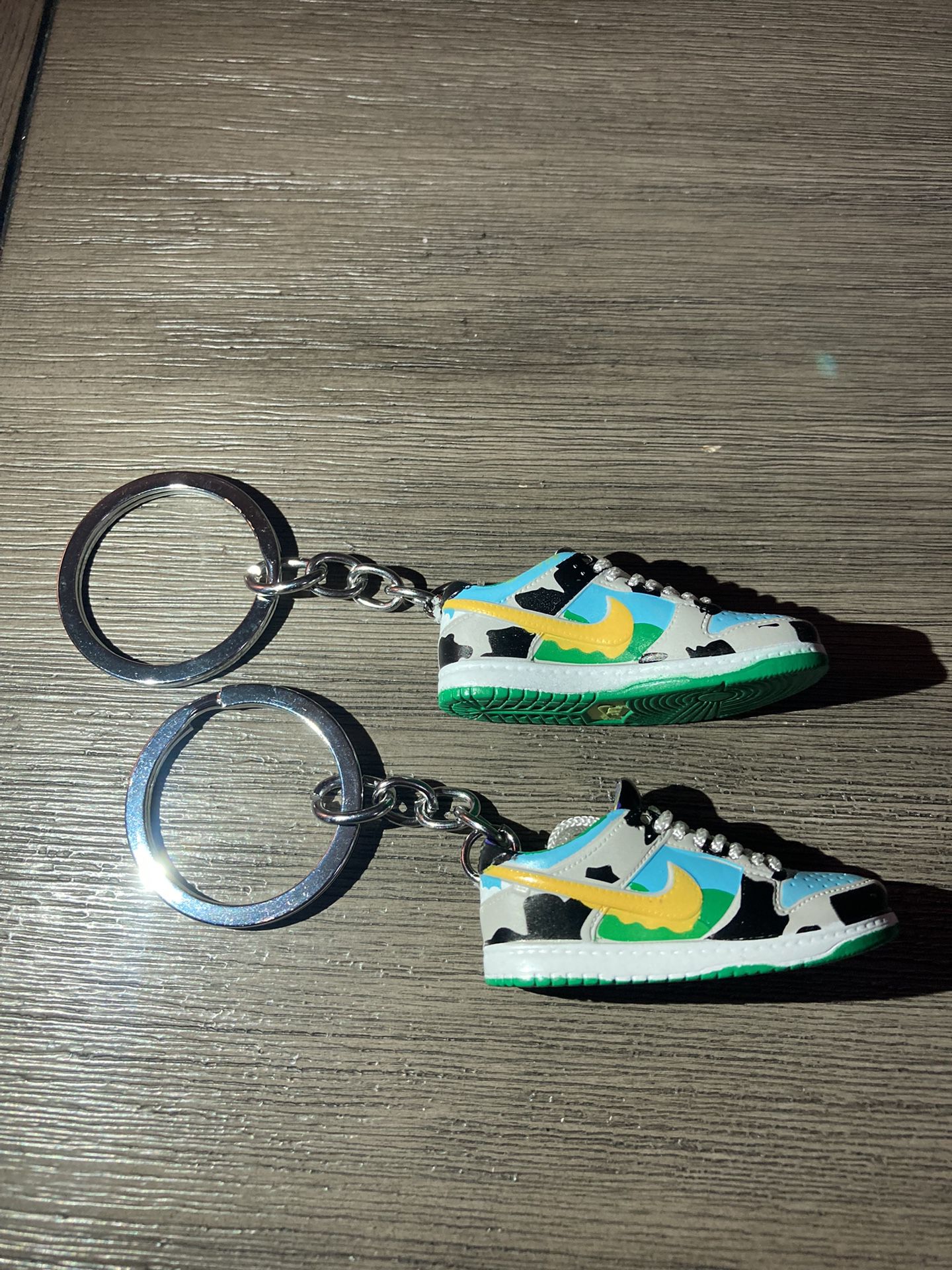 Mini Sneaker Keychain Nike SB Dunk Low Ben & Jerry”s Chunky Dunky 