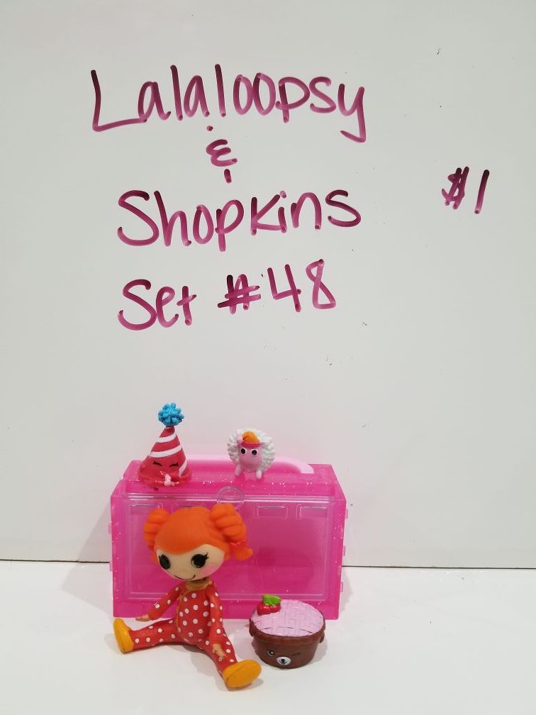 Lalaloopsy shopkins set 48