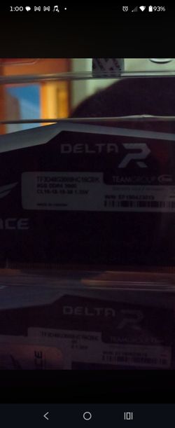 Tforce delta r DDR4 RAM for pc 2x 8gb
