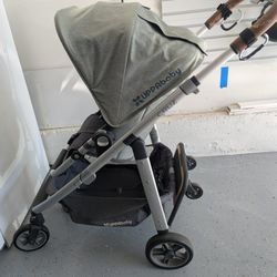 Uppababy Cruz Stroller With Skateboard 