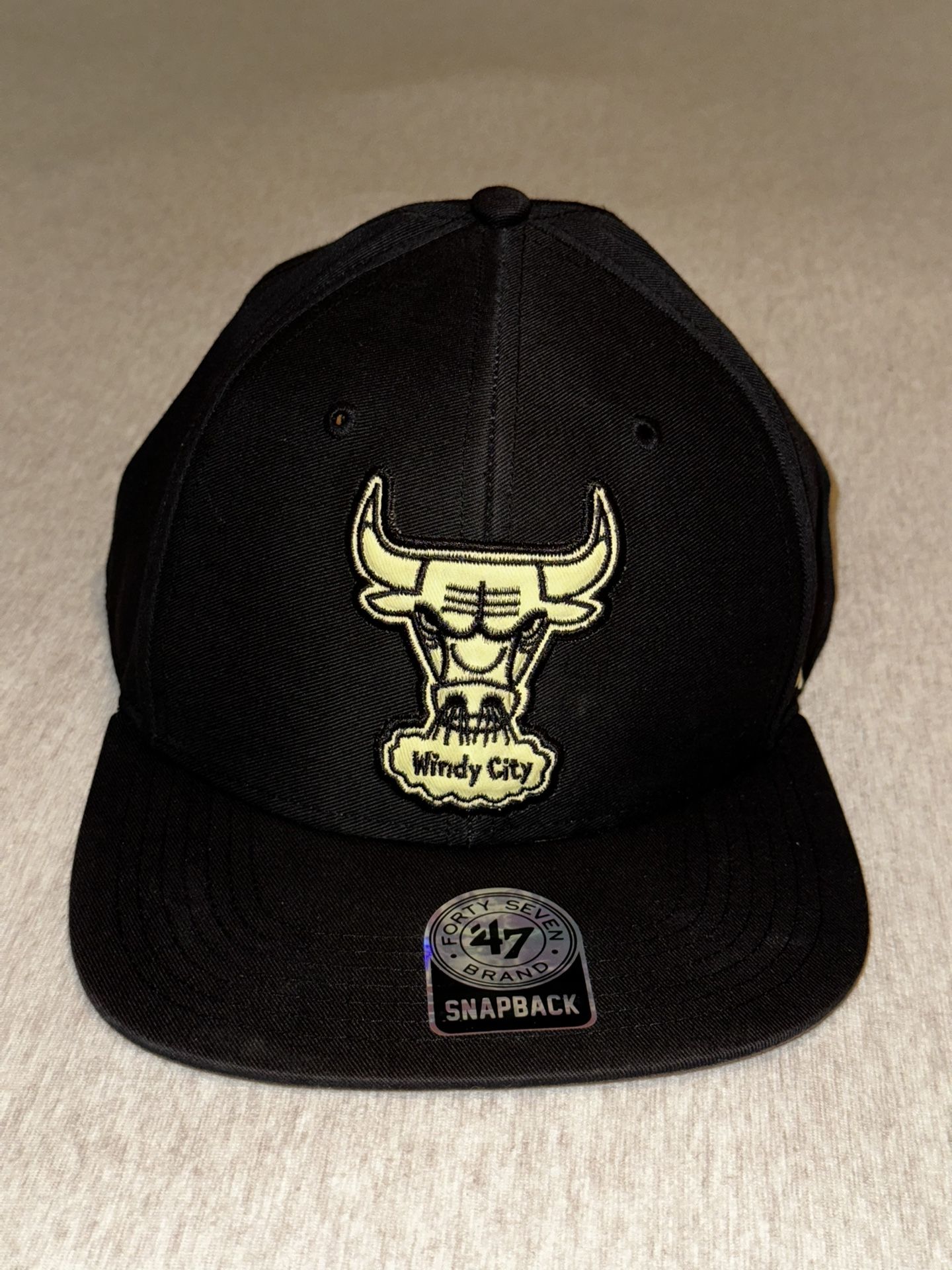 Chicago Bulls Windy City hat - 47 Brand - Black - One size adjustable