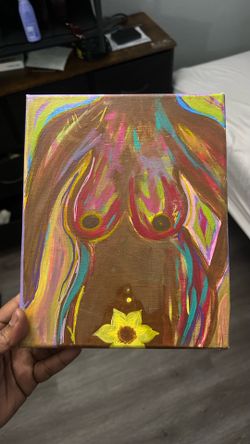 Bloom from within painting