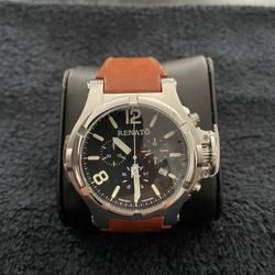 Renato Mens Aviator Watch, NEW 