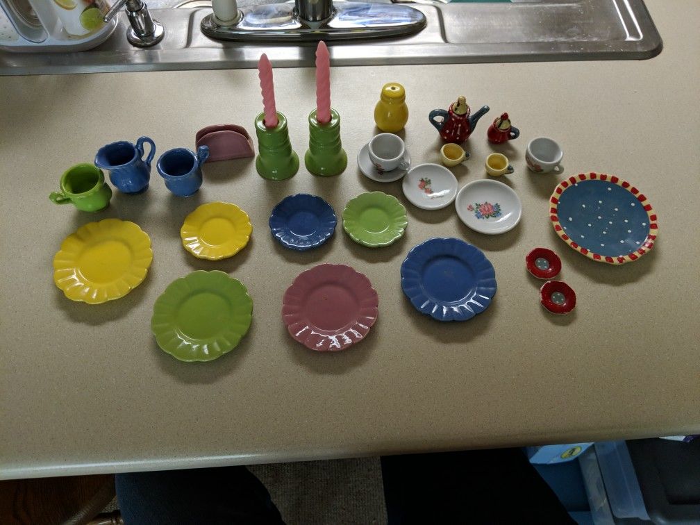 Ceramic Play Dishes