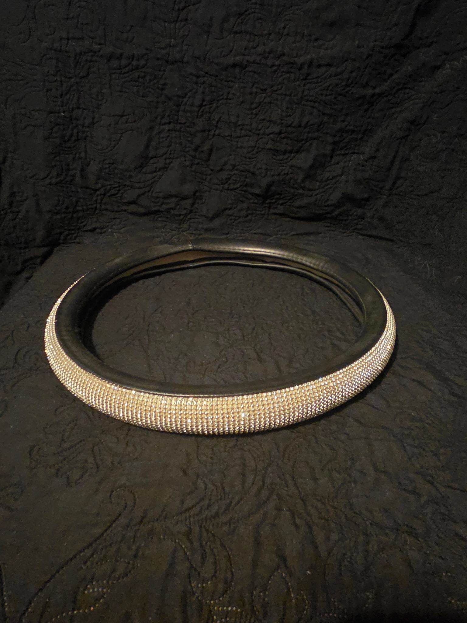 Rhinestone Steering Wheel Cover