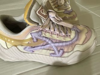 Off-White Virgil Abloh Odsy-1000 Men’s/Women's Sneakers White Purple