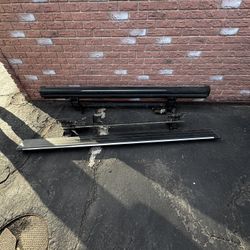 Factory Power Running Boards With Built In LED Lights