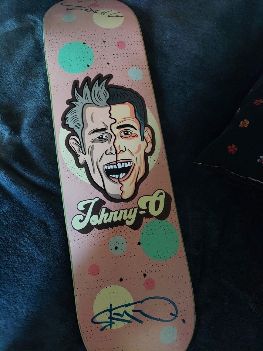 Signed Skateboard