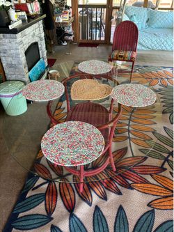 Glass Top Dining Table