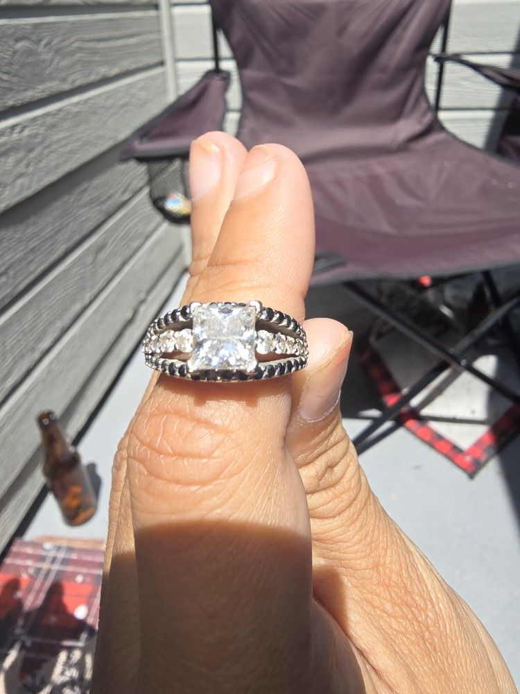Wedding And Engagement Ring