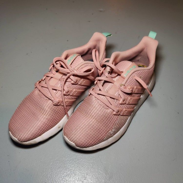 Women's Pink Adidas Sneakers Size 8