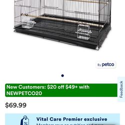Bird Cage With All Accessories Included 