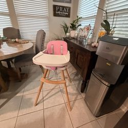 3 In 1 Convertible Baby High Chair 