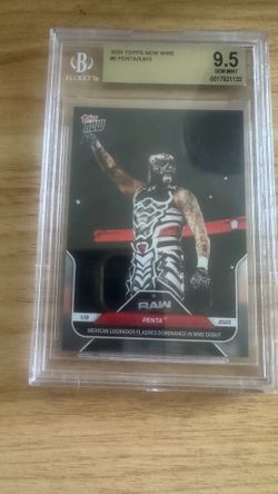 Penta WWE Debut Card