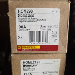 90A 2p Square D Homeline 