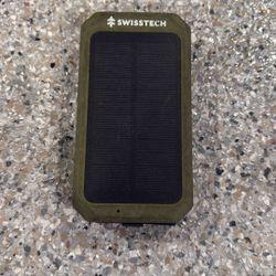 Swiss tech Power Bank- Solar 