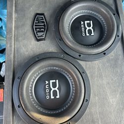 2 DC Audio M3 8’s with Amp