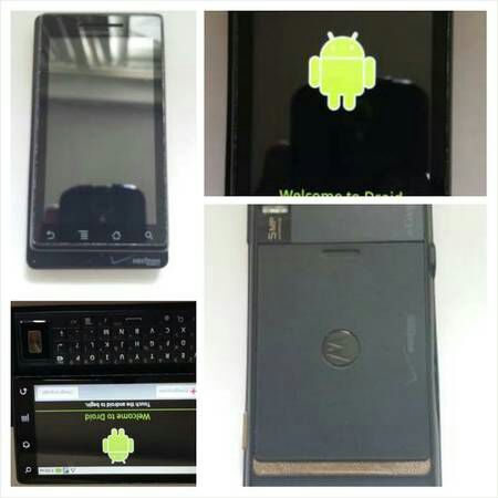 Motorola droid a855 verizon slide keyboard smartphone