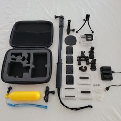 Gopro Mounts Case Tripod USB Cable Batteries Charger Accessories  25.00 ALL