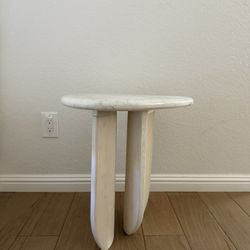 Anthropologie Marble side Table