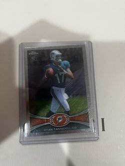 2012 Topps Chrome #109 Ryan Tannehill Base RC 