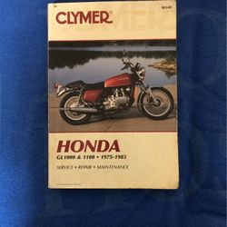 Clymer Honda GL1000 & 1100 1975-1983