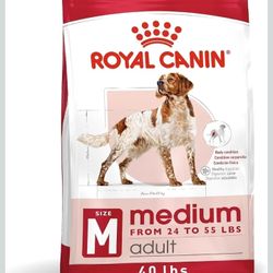 💥 Royal Canin Medium Breed 40 Lb Bag Dry Dog Food 