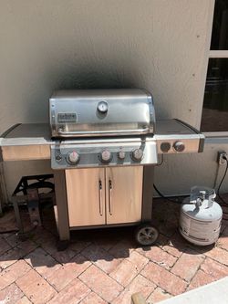 Weber Stainless Steel Gas Grill