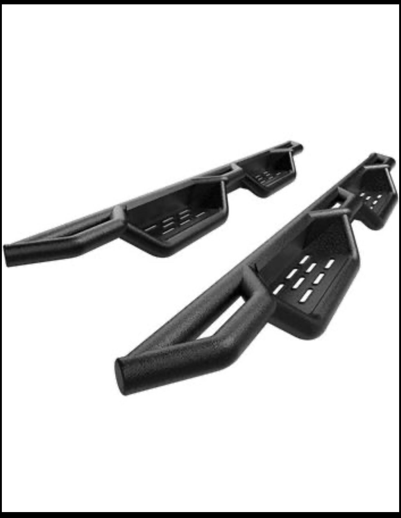 HD Ridez Drop Down Style Running Boards Side Step Rock Slider Compatible with Jeep Wrangler JL 18-22