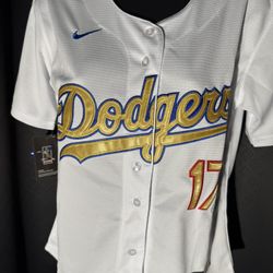 Women Los Angeles Dodgers Championship Jersey Shohei Ohtani #17