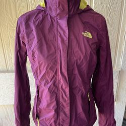 PreOwned The North Face Women's SP Dryvent jacket Full Zip Straps Hoodie Purple