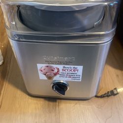 Cuisinart Stainless-Steel Ice Cream Maker