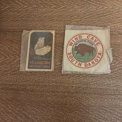 Vintage national Park decals for vintage trailers or cars