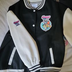 Bomber Jacket Power Puff Girls (Girl Size 16/18)