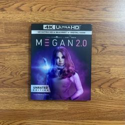 M3GAN 2.0 (Unrated Edition) 4K UHD Blu-ray Combo Pack [4K UHD Blu-ray + Blu-ray]