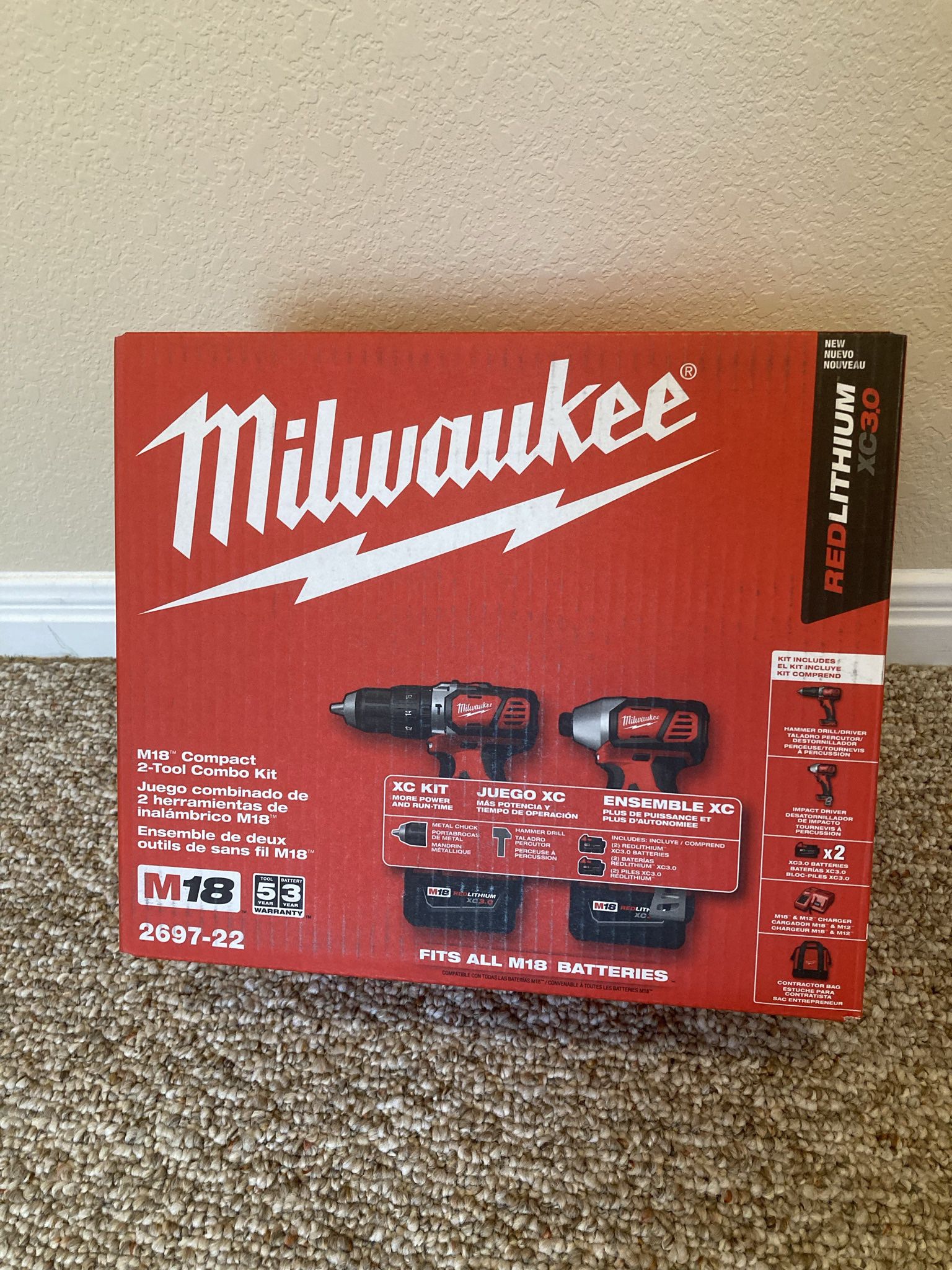 Milwaukee 2697-22 Combo Kit