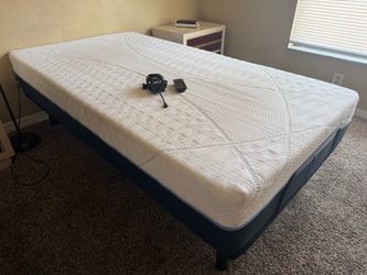 Twin XL Tempur-Pedic Adjustable Bed + Mattress + Wireless Remote