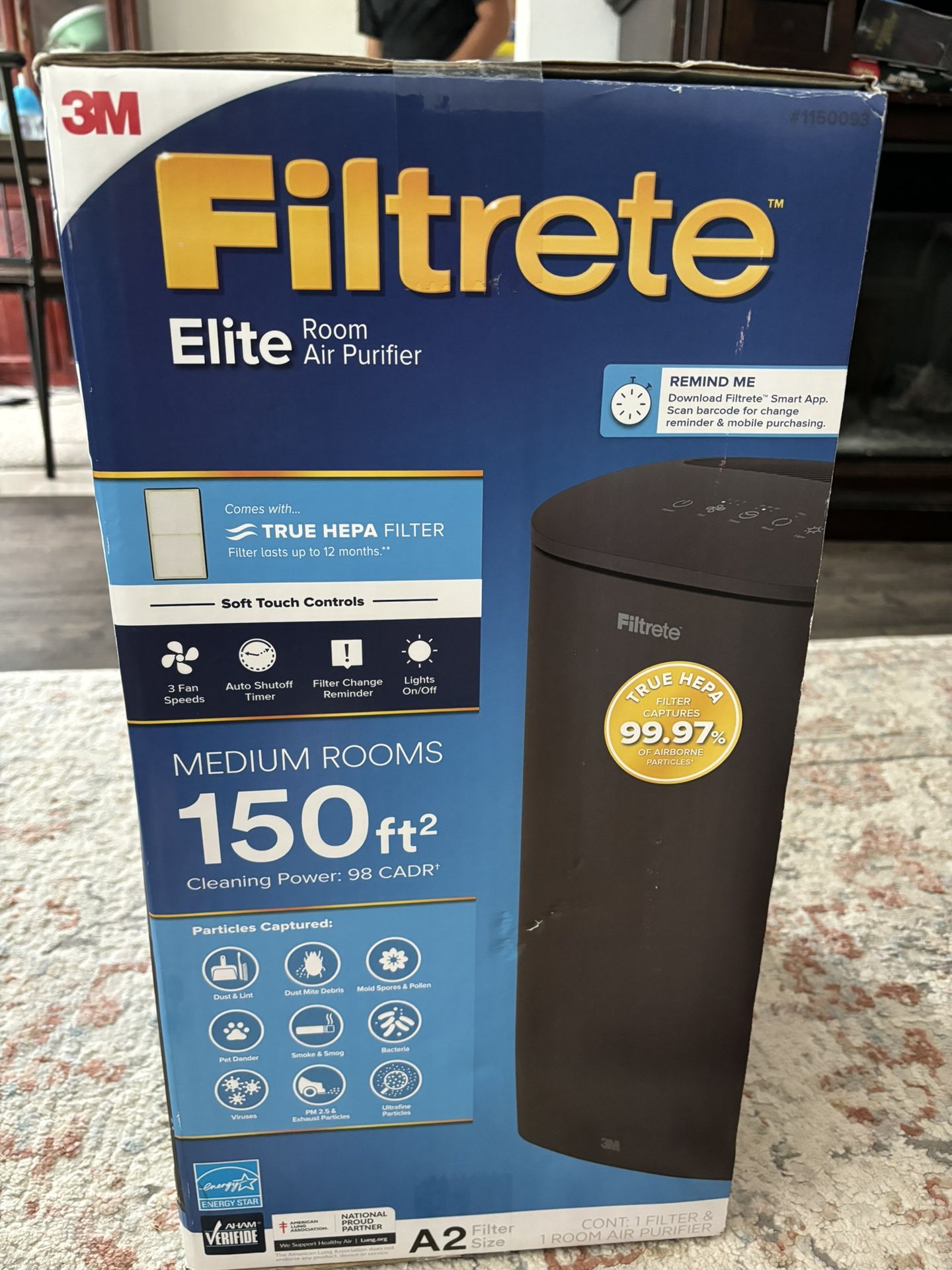 3M Filtrete Elite Room Air Purifier