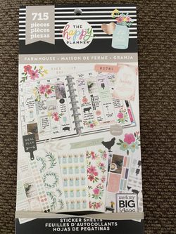Happy planner stickers
