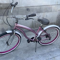 Pink bike
