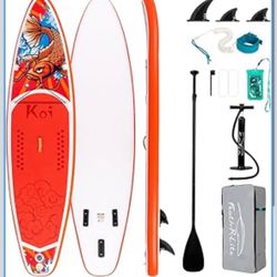 Inflatable Paddle Board Stand Up Paddleboards for Adults SUP with Premium Accessories