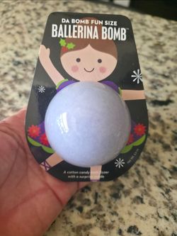 Da Bomb Fun Size Cotton Candy Ballerina Bath Bomb